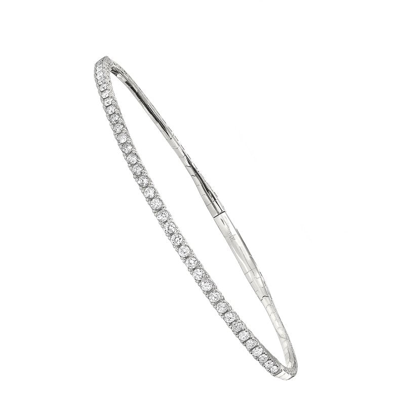 Lab Grown Diamond Flexi Bangle