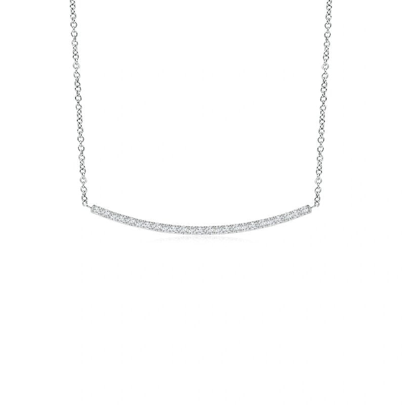 Sterling Silver Lab Grown Smiley Pendant