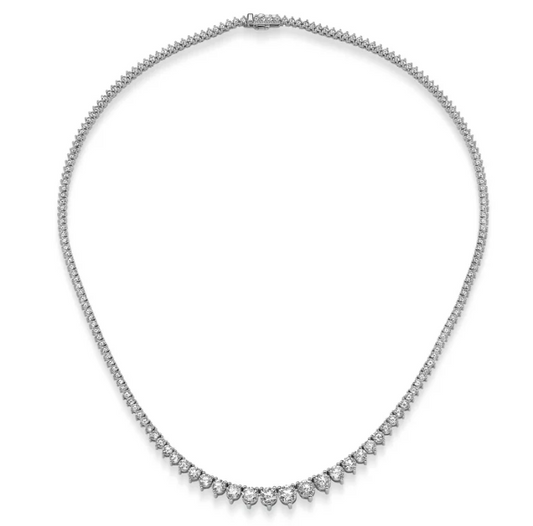 Graduated Tennis Necklace